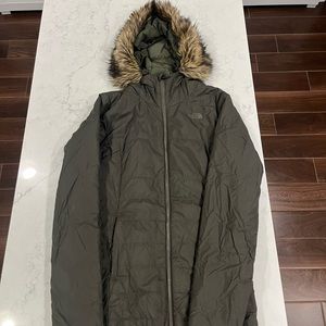 The North Face Women’s Small Olive Long Jacket